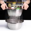 304 Stainless Steel Round Kitchen Basin