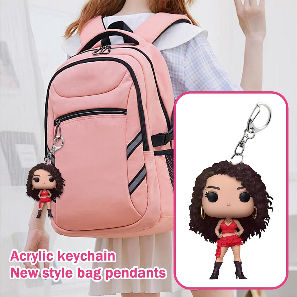 2D Akryl Platt Mystery Box, Innehållande 24 Hängen, Perfekt Som En Julklapp.