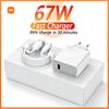 Xiaomi For XIAOMI 67W Charger Cargador Hyper Turbo Charge Adapter 67W Fast Charging Cable For Mi 15T 13T 13 12 Lite Poco X5 Pro F5 F4