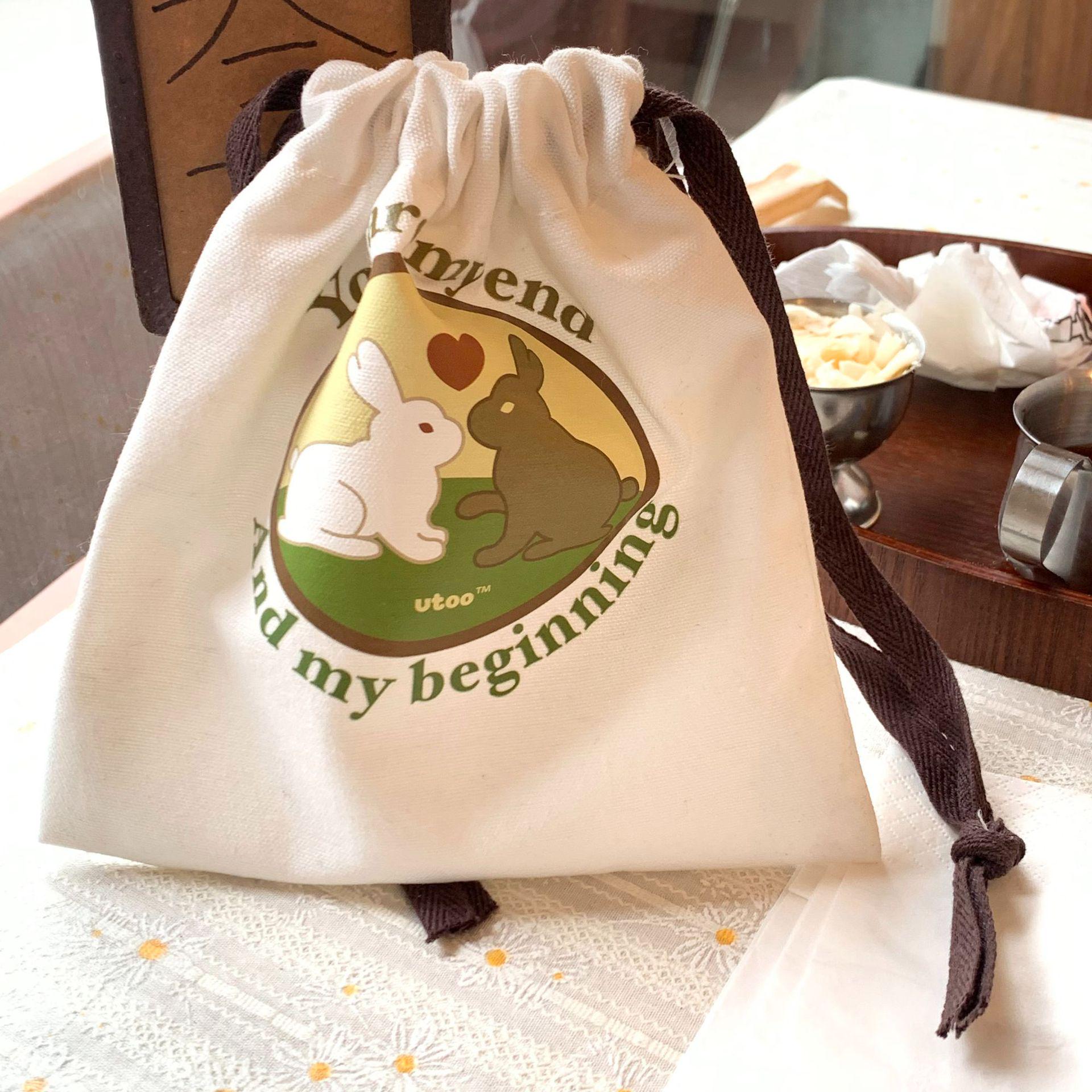 

Сумка-мешок на шнурке для любителей кроликов - Органайзер для предметов первой необходимости для стирки и путешествий