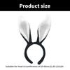 Serre-tête Oreilles de Lapin Cosplay Serre-tête Oreilles d'Animal Serre-tête Pelucheux Accessoires de Costume Thème Fille Fête Headwear