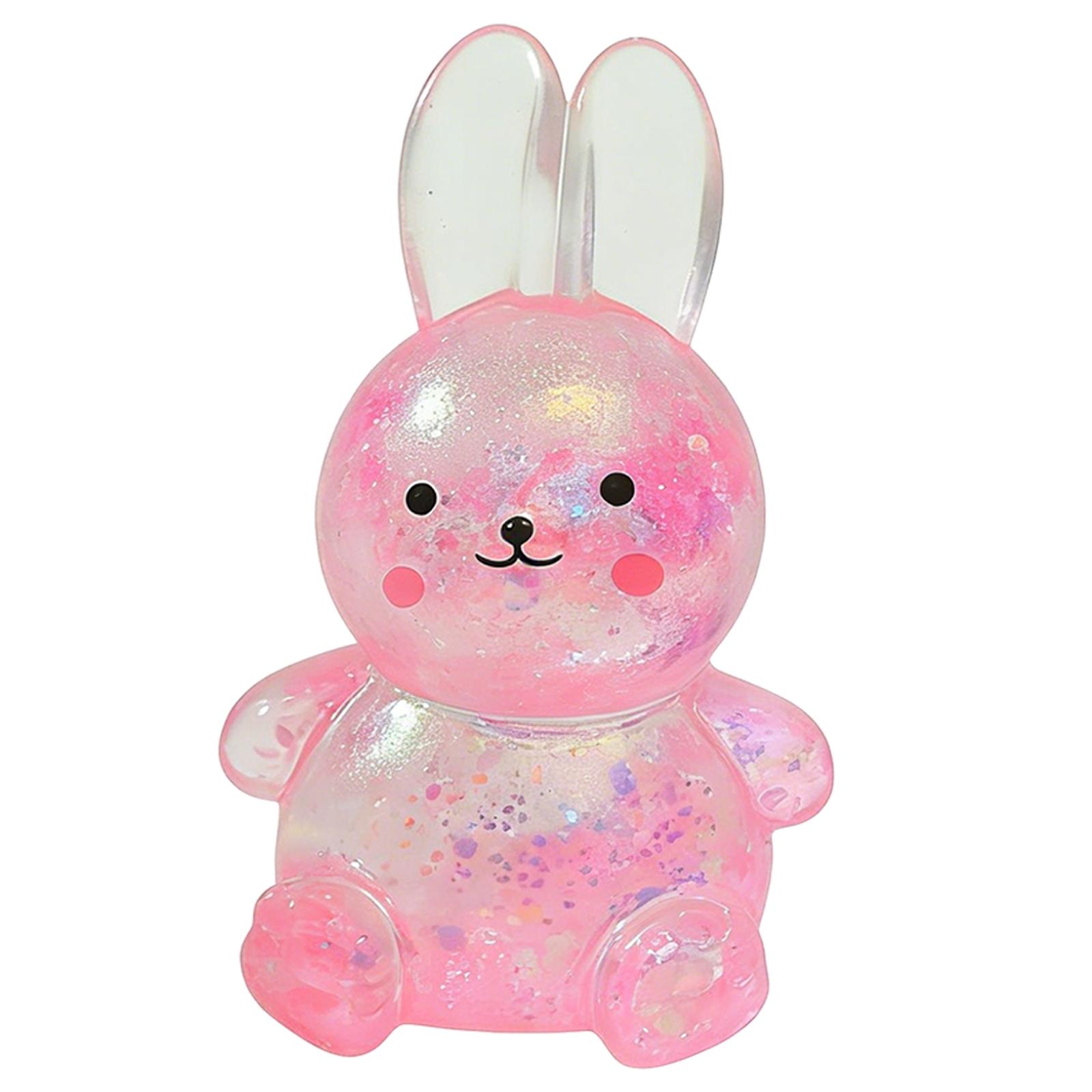 

Bunny-Shaped Toy, A Soft Sensory Toy For Children And Toddlers, A Cute Animal-Shaped Slow-Release Toy. One Size