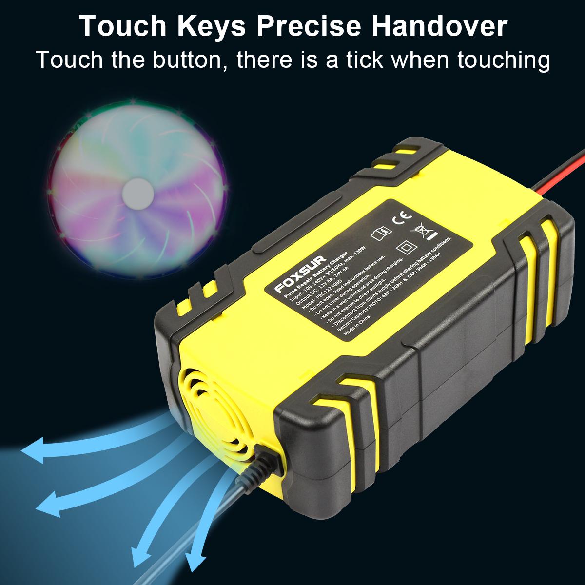 Автомобильное зарядное устройство 12 В/24 В 6-150 Ач — фото 2