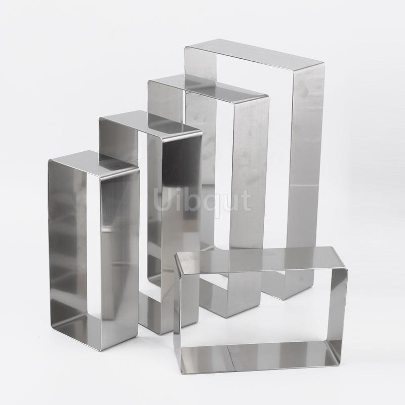 

Прямоугольное толстое кольцо для мусса из нержавеющей стали 304 высотой 5 см, форма для торта «Тирамису», сырная помадка, инструмент для выпечки, бытовая посуда для самостоятельной выпечки