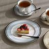 Noritake Platinum Bone China Cup and Saucer both coffee and 245cc (for tea), Capacity, T93686/4957