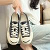 High Board Lock round Head Thick Bottom Jack Purcell Casual Sports Skate Shoes Women's Canvas Shoes