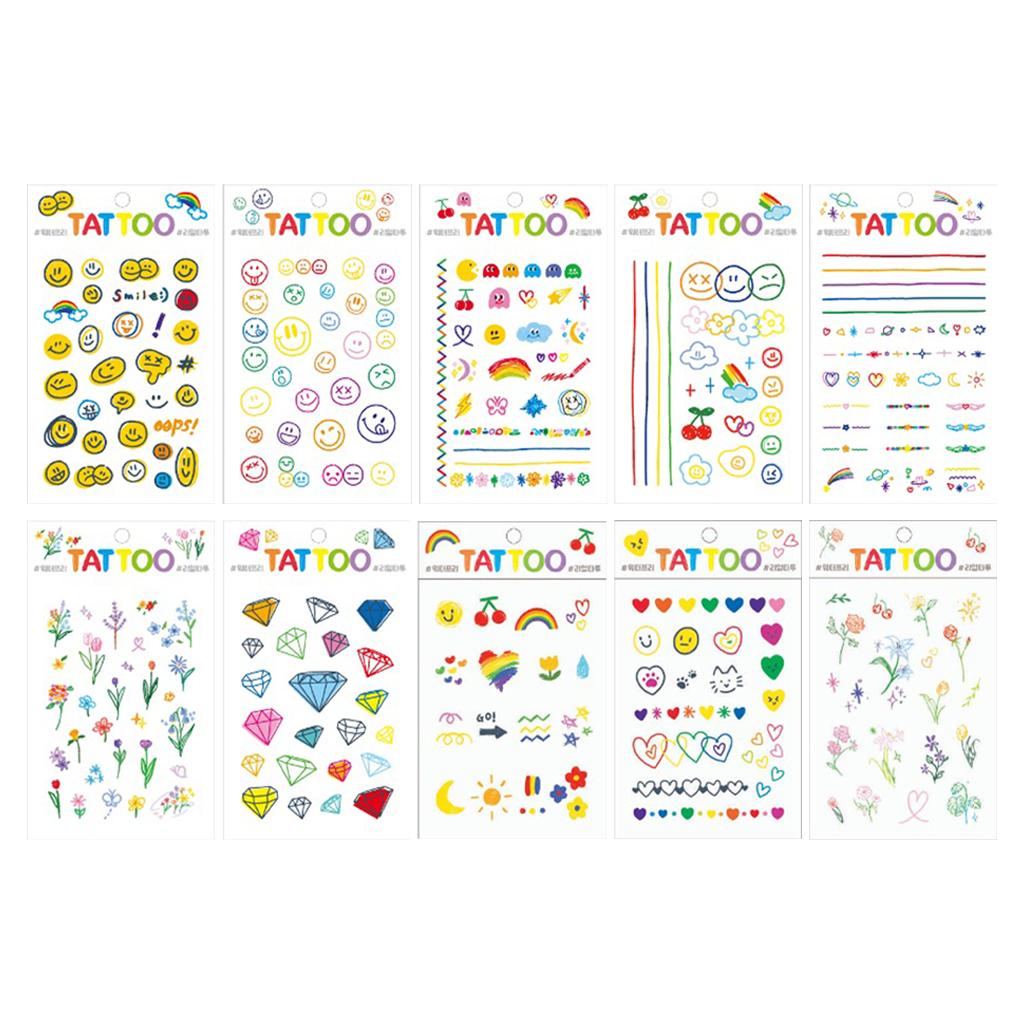 Petit Fancy Tattoo Sticker (23 Options)