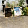 2Pcs 90*48cm Steel Easel Stands Easel Tripod W/ 6 Adjustable Holes For Posters