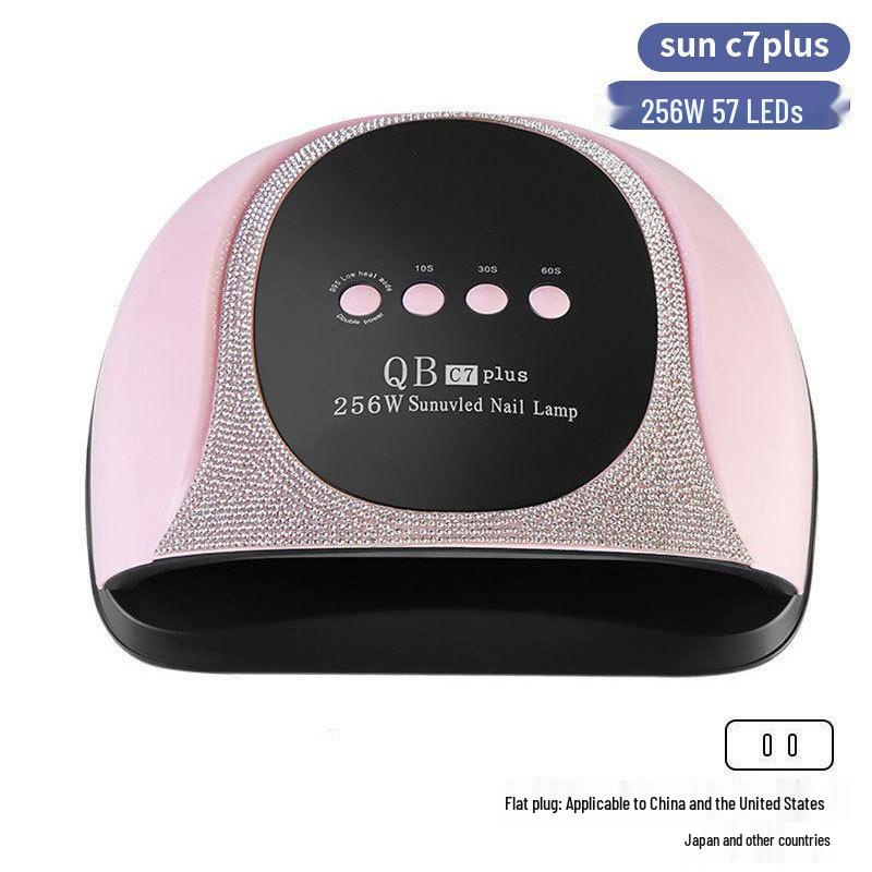 256W High Power UV/LED Dual Light Nail Curing Lamp