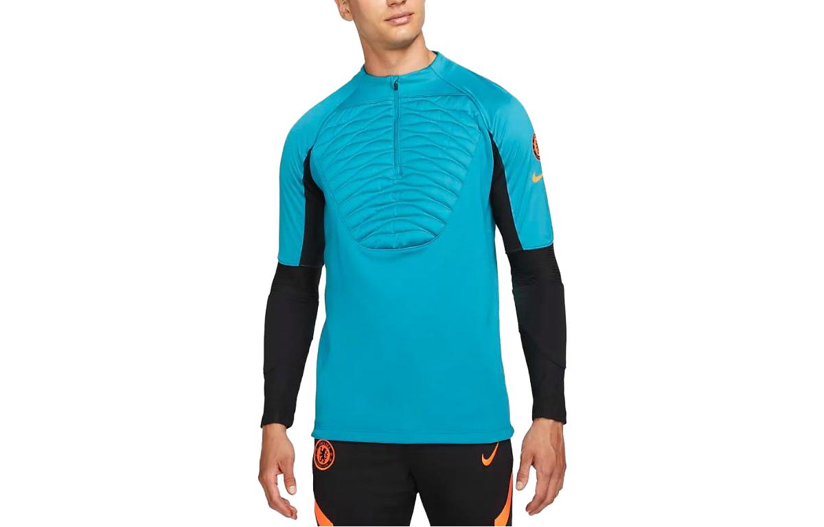 Nike T Shirts Men s Blue Crew Neck Moderate DJ9914-472 M