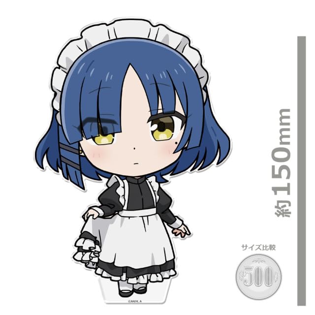 Anime [Bocchi the Rock] Dekapunikore Acrylic Figure: Ryo Yamada (Maid Outfit Ver.)