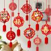 3D Chinese New Year Decoraitons 2026 Wall Hanging  Pendants  The Year of Horse Ornament   Spring Festival Home Decor
