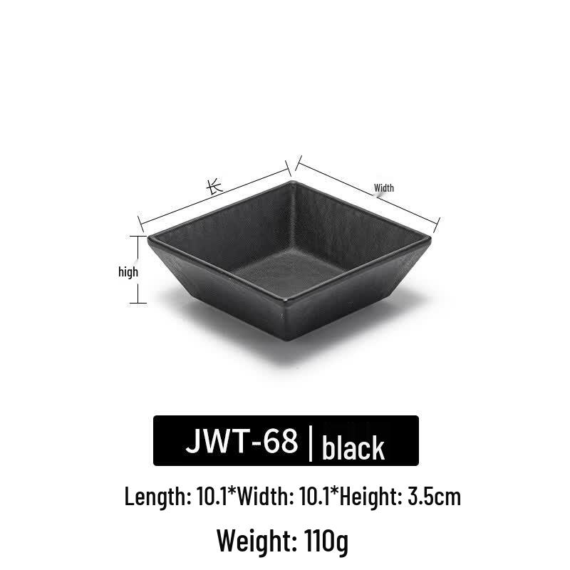 Japanese Style Melamine Multi-Compartment Sauce Dish