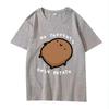 Cute Potato Graphic "No Thoughts Only Potato" Print T Shirt men women Oversized 100%  top short sleeve Summer Unisex tops