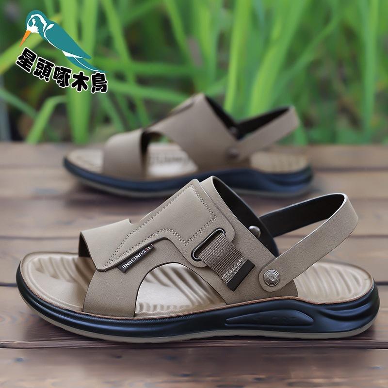 Sandals men's summer breathable 2025 new double wear outside wear driving men's cool slippers
