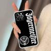 Hot J-JaegermeisterS for iPhone 17 16 15 14 13 12 11 Pro Max Plus Transparent Soft TPU Phone Cover