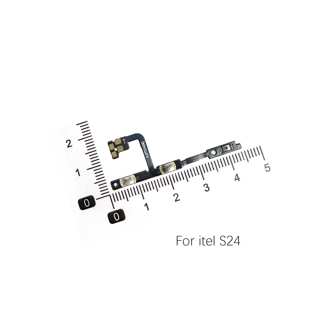 For infinix itel S16 S17 S18 S24 S25 Power Button volume Flex Cable OnOff