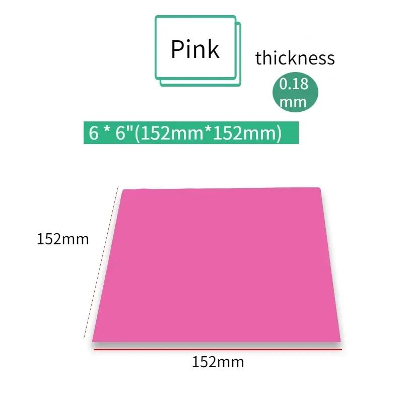 Non Sterile High Quality Dental Dam Natural Rubber Latex Dam Nnti-allergy 52pcs 5“x5” / 36pcs 6"x6" Oral Care Materials
