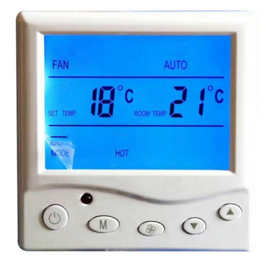 High Quality ABS Material Digital Thermostat Indoor Thermostat Digital Floor Heating Controller Heating Indoor Thermostat 220V