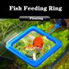 Aquarium Feeding Ring Fish Tank Station Floating Food Plate Supplies Square Round Accessories Fish Food Feeder Suction Cup