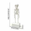 Air Pump Driven Dancing Skeleton Aquarium Bubbler Water Wiggling Skeleton Decor  Halloween Party