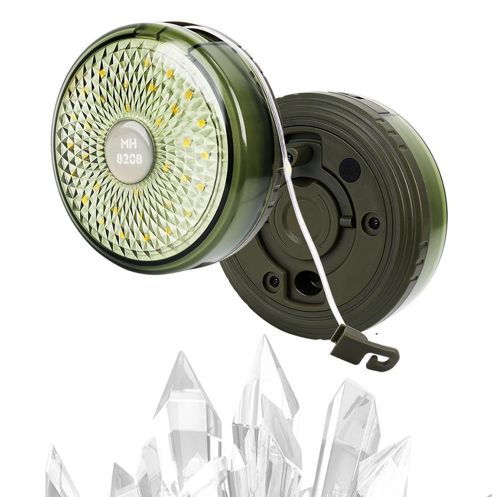 LED Light String Portable Camping Lights Rechargeable Outdoor Atmosphere Tent Wedding Christmas Decor Strip Star Lamp