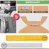 Wooden Sofa Arm Tray,Portable Armrest Table with Rotating Phone Stand for Breakfast,Multi-Purpose Sofa Fruit Snack Clip-On Tray