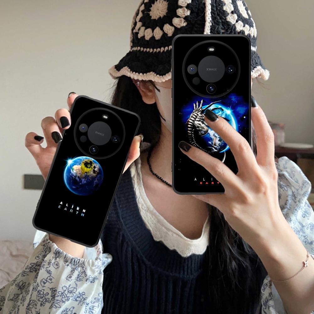 Alien Earth Mobile Cell Phone Case for Huawei Mate 60 50 40 30 20 10 Pro Plus Lite E 5G Colorful Printing Cover Cover Pretty