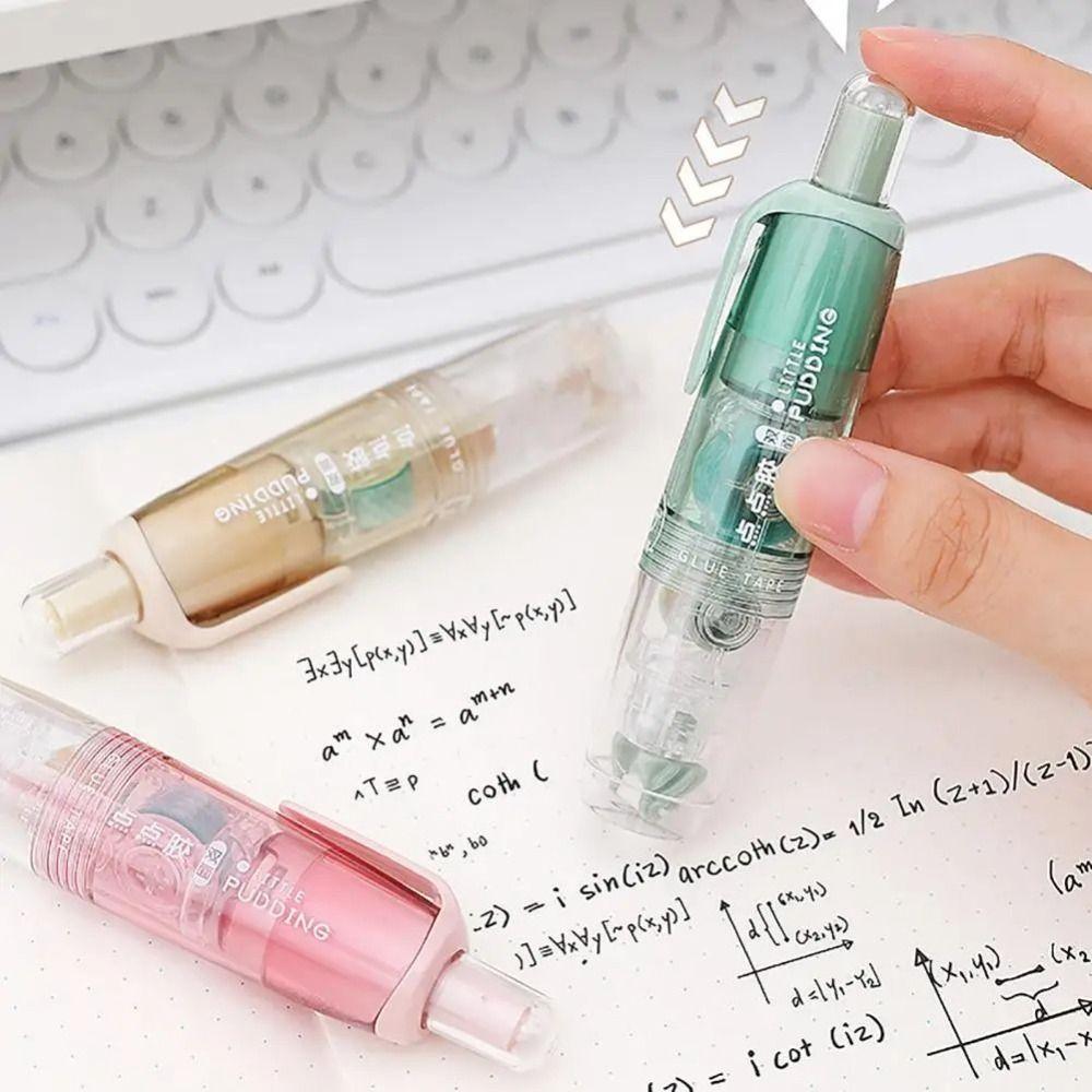 

Eraserable Dispensing Pen Press-type Glue Sticks Fashion School Supplies School Office