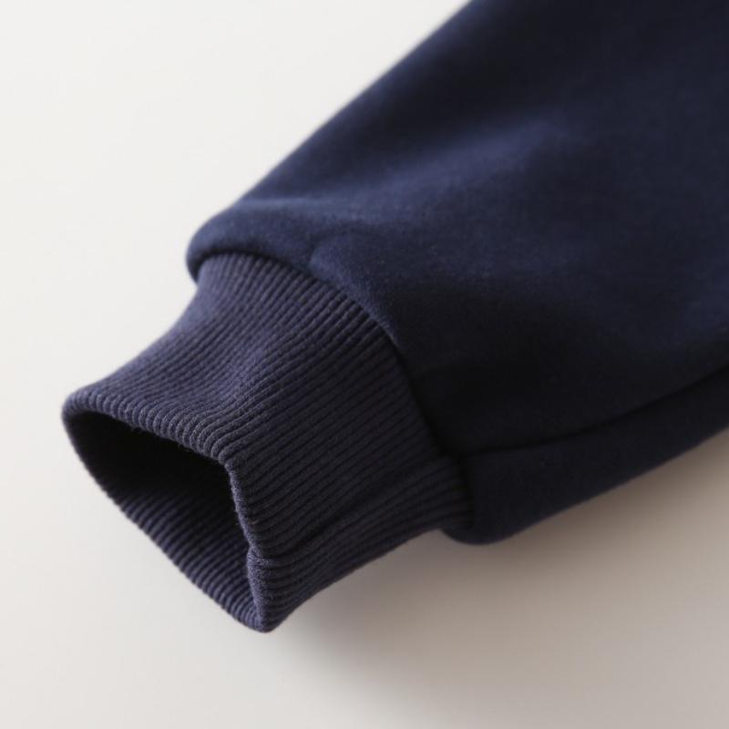 Boys Sweater Children's Clothing 2025 Autumn and Winter New Children's Sleeved Sweater Fashionable Thickened Warm Top