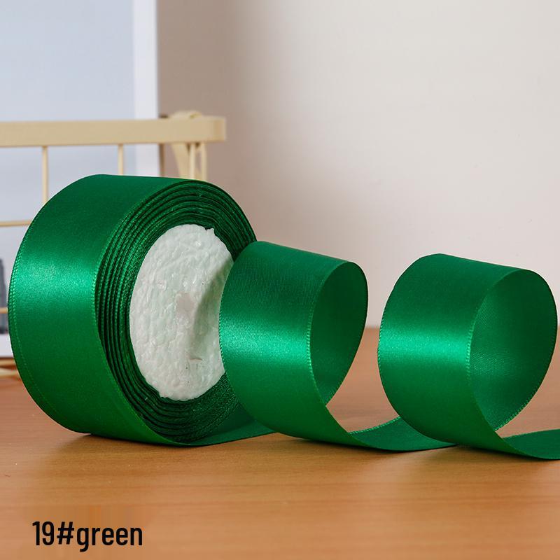 Cinta de Rosa de Seda Hecha a Mano de 4 cm para Envolver Regalos y Joyería DIY