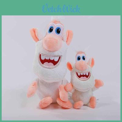 Adorable Anime Buba Boba Cerdo Blanco Pequeño Brownie Peluche Suave Juguete Relleno Regalo
