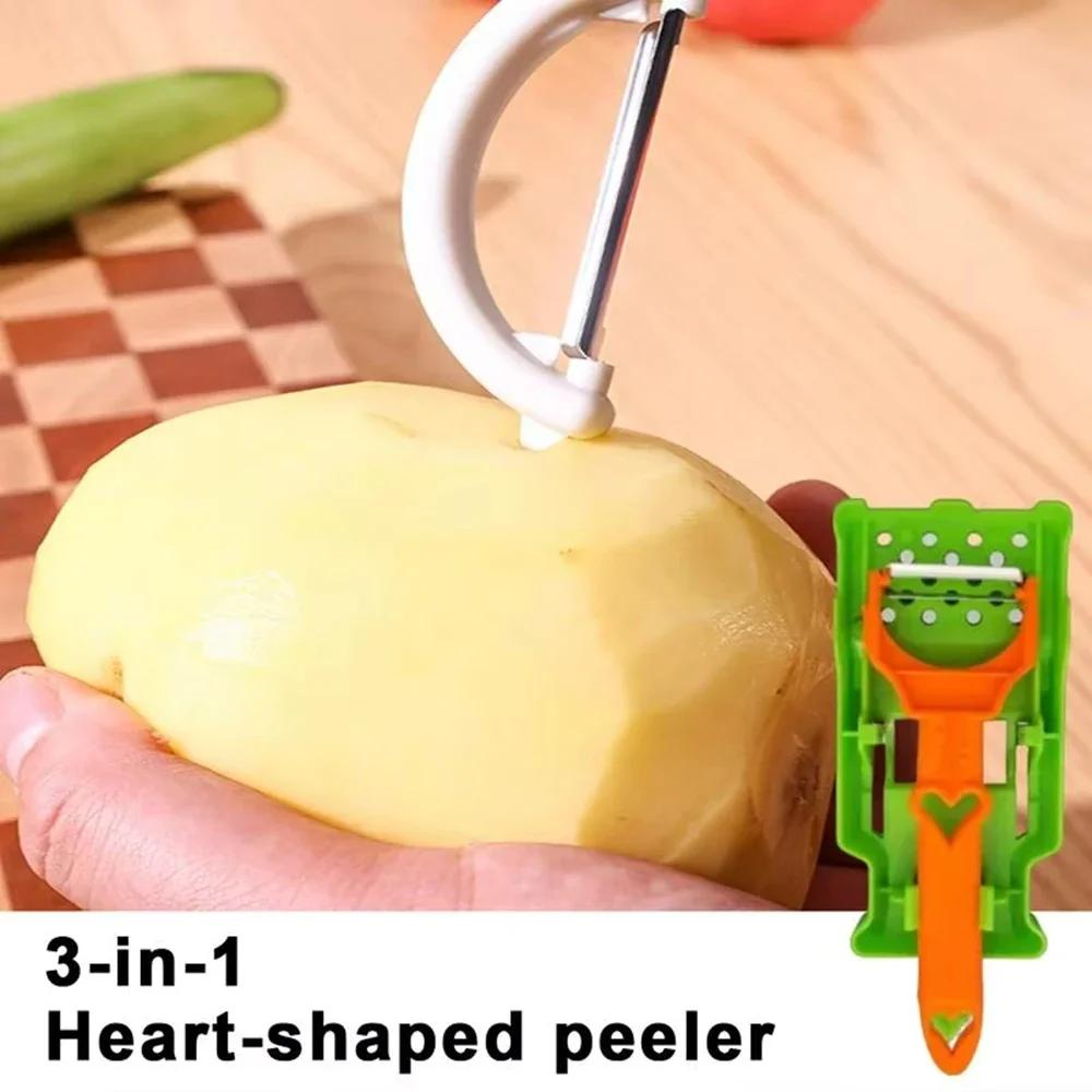 2025 Multifunctional Kitchenware Set, Upgraded Julienne Peeler Vegetable Peeler, All Kinds of Fruits and Vegetables
