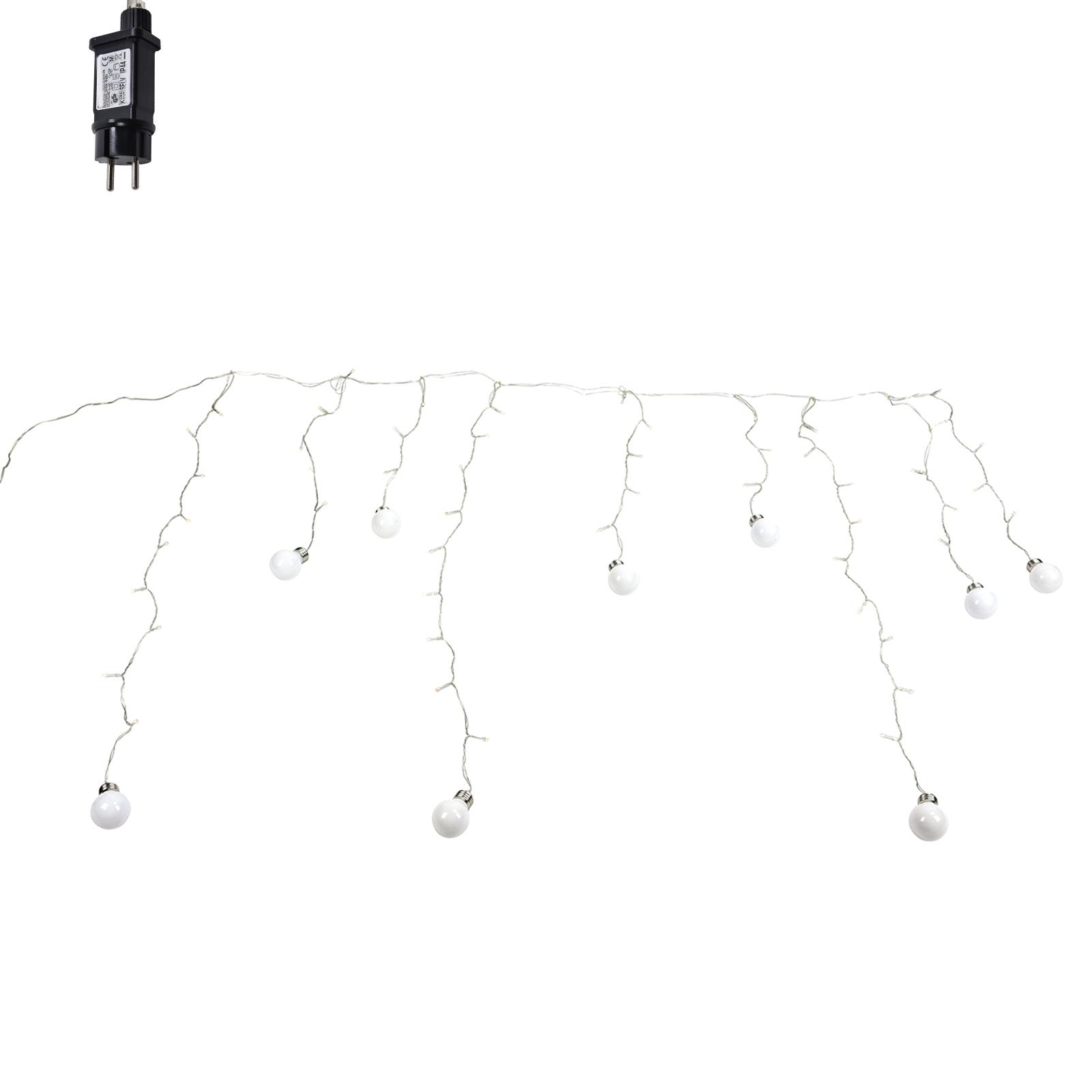 

60 светодиодных лампочек G50, водонепроницаемая уличная декоративная лампа для двора, свадьбы, фестиваля 220‑24 EU Plug