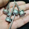 A25F-Diamond Burs Concave Arc 5 Pcs 1/8" Shank Coarse Grit Diamond Engraving Bits(80#)