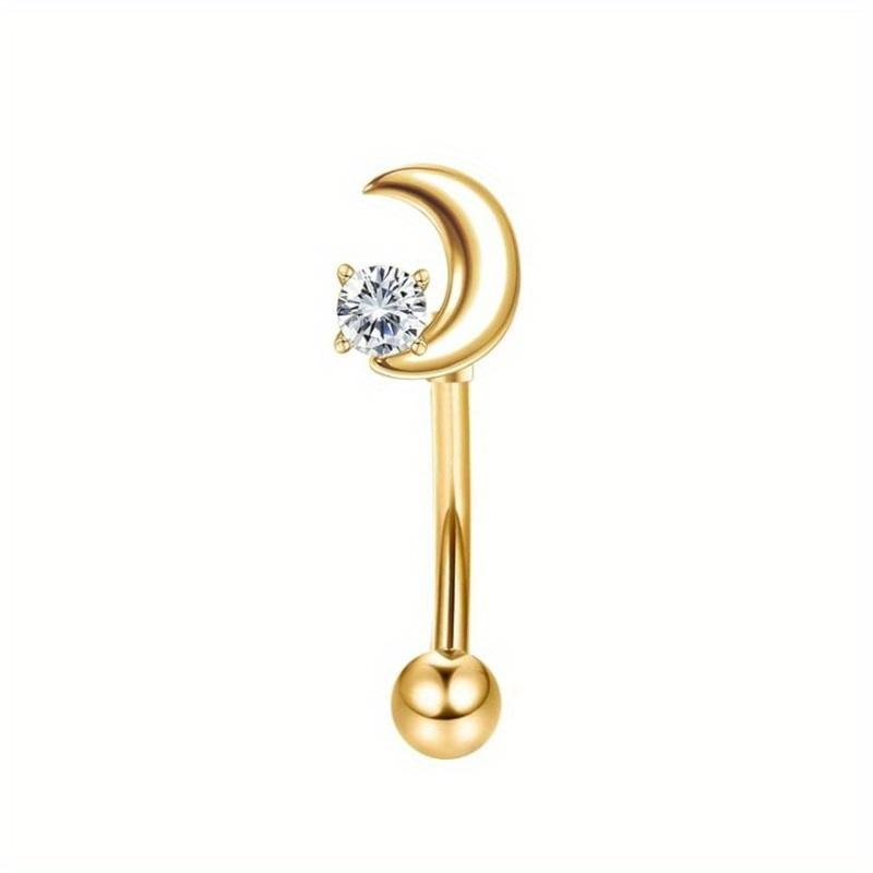 Drperfect 1 st Rostfritt Stål Rook Läppring Brosk Daith Tragus Ögonbryn Piercing Smycken Hypoallergen