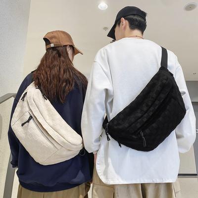 Umhängetasche, Herren Einfache Tasche, Damen Brusttasche, Rucksack, Studenten Bauchtasche, Ein-Schulter-Tasche