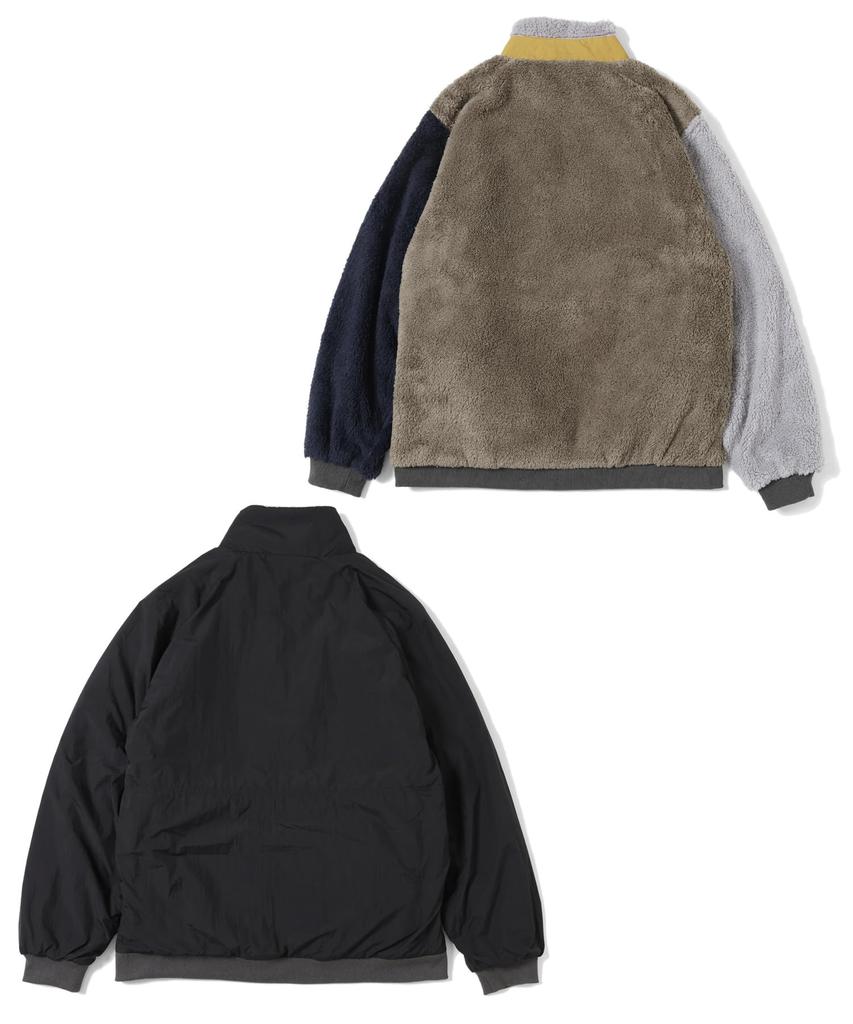 Flip Stand Reversible Black [CLIFFEMAYER] Jacket, 2-Way Outerwear, Men's, Medium,