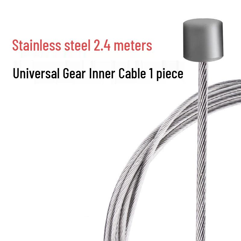 Universal Bicycle Shift and Brake Cable, Stainless Steel, for Road and Mountain Bikes