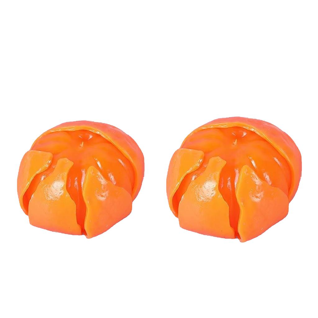 Bubble Big Pearl Orange Stress Relief Toy Pinch Music, Slow Rebound Creative Toy Stress Relief Tool Stress Relief Toy
