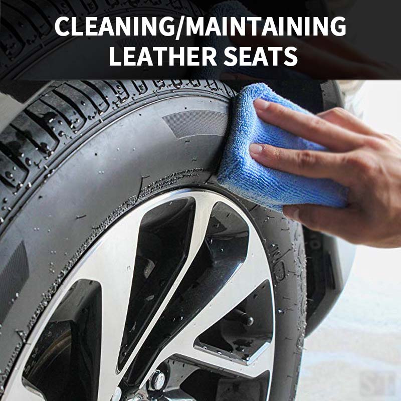 13pcs Car Polishing Waxing Sponge Microfiber Polish Scratch-Free Car Detailing Care Tool Kit for Auto Interior/Exterior