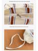 Korean Minimalist Striped Cotton Bedding Set: Duvet & Fitted Sheets for 1.8 Bed