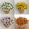 5pcs Artificial Flowers Plants 31cm Sun Flower Colorful Small Daisy Silk Home Garden Decoration Chrysanthemum Wedding DIY Party