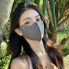 Sun Protection Face Mask For Men Reusable Breathable Uv Face Shield Solid Color Washable Face Mask Summer Cycling Face Mask