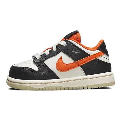 Zapatillas de Bebé Dunk Low Premium TD Halloween 2021 Negro Vela Estrella de Mar DM0717-100