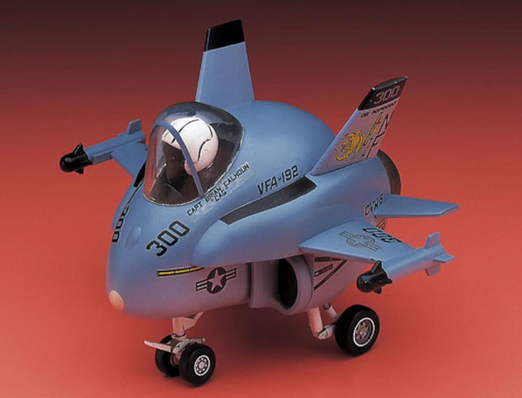 Hasegawa Egg Plane US Navy Hornet Plastikmodellbausatz TH4 F/A-18 Ohne Maßstab