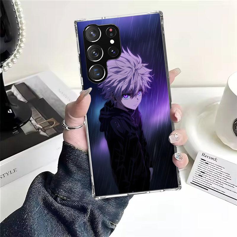 Huner X-Hunters Killua Soft Phone Case For Samsung Galaxy S22 S23 S24 S25 Edge S26 Ultra S20 FE S21 Plus + Fundas Coque Galaxy S