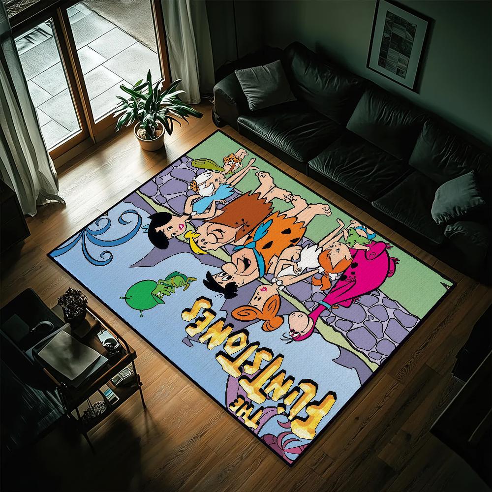 

Cartoon T-The Flintstones small carpet Bedside Kitchen Bath Living Home House Bedroom Floor Mat Doormat Rug Decoration 40cm x 60cm