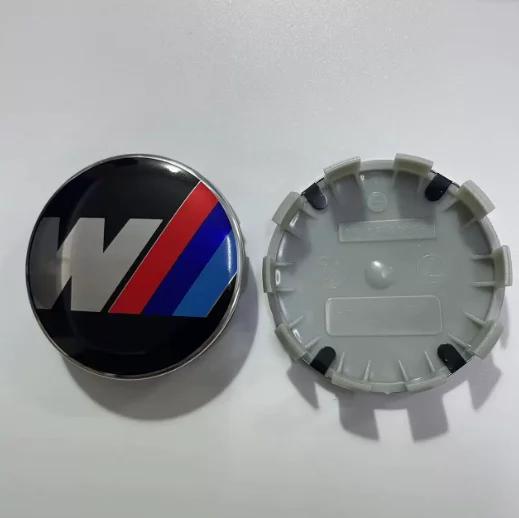 GROUP 4Pcs 56MM 68MM For BMW M F40 G60 G80 E28 F36 X5E53 F15 X1E84 E90 G06 F87 F49 G30G26 E61 G32 X6E71 Wheel Hub Center Cap