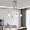 Nordic Minimalist Glass Chandelier for Hotel, Bedroom, Restaurant, and Bar